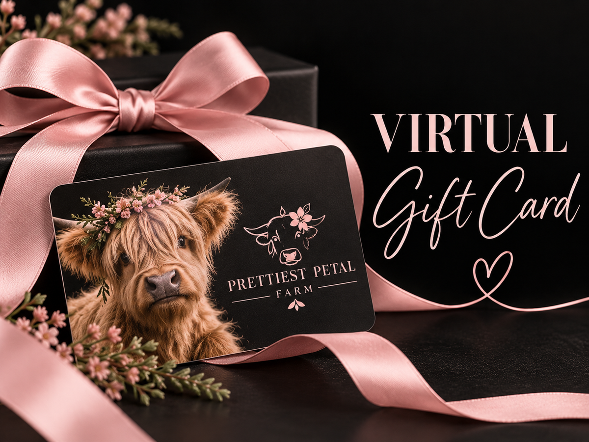 Mini Cow Gift Card